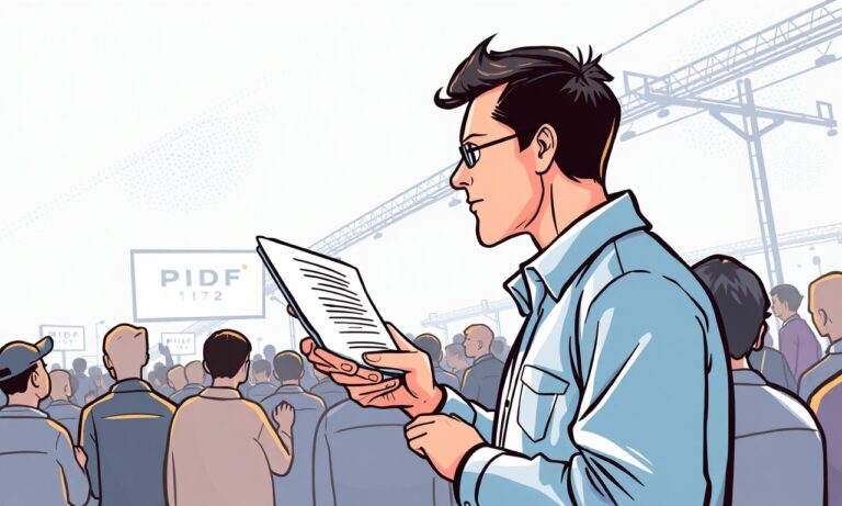 Effortlessly Split PDFs Online for Free – The Ultimate Axevora Guide — AI editorial illustration
